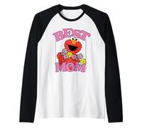 Sesame Street Mother's Day Elmo Best Mom Raglan Baseball Tee