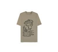 Sesame Street Oscar - I woke up on the wrong side of the trash T-Shirt green S