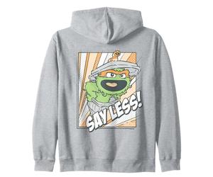 Sesame Street Oscar Say Less Shout Zip Hoodie