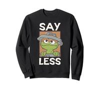 Sesame Street Oscar Say Less Square Sweatshirt
