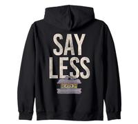 Sesame Street Oscar Say Less Stacked Zip Hoodie