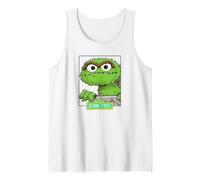 Sesame Street Oscar The Grouch Boxed Sketch Tank Top