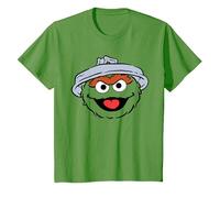 Sesame Street Oscar The Grouch Full Face Halloween Costume T-Shirt