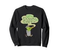Sesame Street Oscar The Grouch Gettin Down And Dirty Sweatshirt