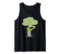 Sesame Street Oscar The Grouch Gettin Down and Dirty Tank Top