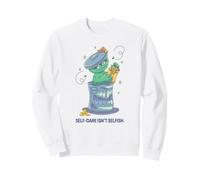 Sesame Street Oscar The Grouch Self-Care Isn't Selfish Sweatshirt