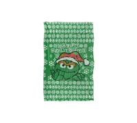 Sesame Street Oscar The Grouch Ugly Christmas Sweater Silky Touch Super Soft Throw in Green | Size: Large Sesame Street Green Large
