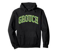 Sesame Street Oscar The Grouch Varsity Name Pullover Hoodie