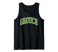 Sesame Street Oscar The Grouch Varsity Name Tank Top