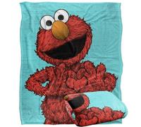 Sesame Street Painted Elmo Blanket Multicoloured (One Size)