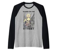 Sesame Street Raised On The Streets Raglan Baseball Tee