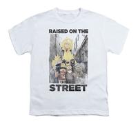 Sesame Street Raised On The Streets T-Shirt in White | Size: 3-4 Years Sesame Street White 3-4 Years