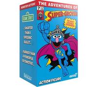 Sesame Street ReAction Figures - Super Grover (with Chase)