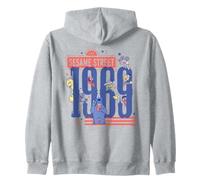 Sesame Street Red, White And Blue 1969 Group Zip Hoodie