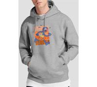 Sesame Street Run Run Grover Hoodie, Athletic Heather Sesame Street Grey XL