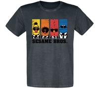 Sesame Street Sesame Bros. T-Shirt black M