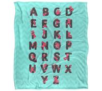 Sesame Street Silky Alphabet Elmo Supersoft Blanket