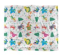 Sesame Street Silky Lights Supersoft Blanket