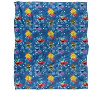 Sesame Street Silky Snowflake Supersoft Blanket