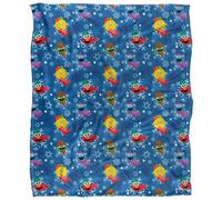 Sesame Street Silky Snowflake Supersoft Blanket