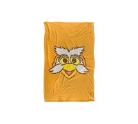 Sesame Street Simple Big Face Hoots The Owl Silky Touch Super Soft Throw Blanket | Size: Large Sesame Street Multicolor Large