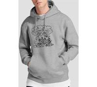 Sesame Street Simple Street Hoodie, Athletic Heather Sesame Street Grey XXL