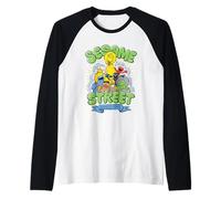 Sesame Street Since 1969 Rough Raglan Baseball Tee