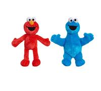 Sesame Street Small Soft Toy Set: Elmo (23cm) & Cookie Monster (23cm): 2 Pieces
