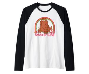 Sesame Street Snuffleupagus Snuffle-cise Raglan Baseball Tee