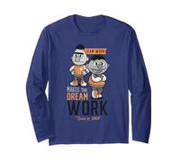 Sesame Street Squad Burt Ernie Team Work Fun College Cartoon Long Sleeve T-Shirt