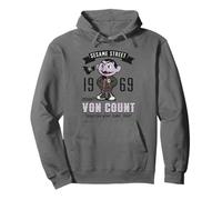 Sesame Street Squad Count Baseball Champion College Cartoon Pullover Hoodie
