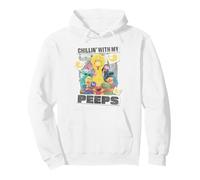 Sesame Street Stoop Group Chillin' With My Peeps Pullover Hoodie