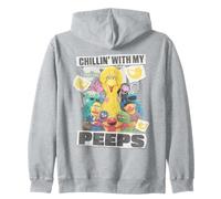 Sesame Street Stoop Group Chillin' With My Peeps Zip Hoodie