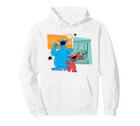 Sesame Street Street Beats Cookie Monster And Elmo Pullover Hoodie