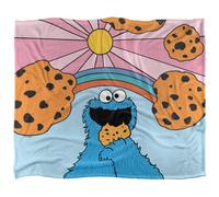 Sesame Street Sunrise Cookie Monster Blanket