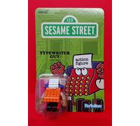 Sesame Street Super 7 ReAction Typewriter Guy Action Figure