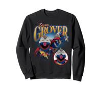 Sesame Street Super Grover Bootleg Style Sweatshirt