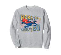 Sesame Street Super Grover Here To Save The Day Sweatshirt