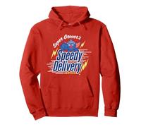 Sesame Street Super Grover Speedy Delivery Service Pullover Hoodie