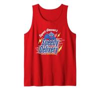 Sesame Street Super Grover Speedy Delivery Service Tank Top