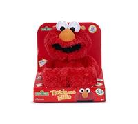 Sesame Street Talking Tickle Me Elmo Soft Toy with Sound & Wiggle Features, Red, 47cm