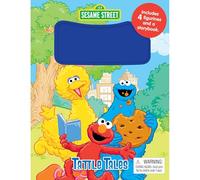 Sesame Street Tattle Tales - Activity Books for kids, 12-page storybook, 4 figurines