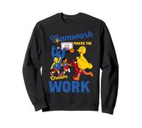 Sesame Street Teamwork Dream Work Friends Basketball Classic Sweatshirt