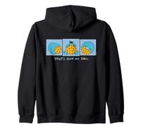 Sesame Street That's How Me Roll Cookie Monster Zip Hoodie