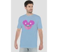 Sesame Street The Abby Aura T-Shirt, Light Blue | Size: Medium Sesame Street Light Blue M
