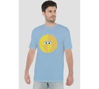 Sesame Street The Big Bird Beak T-Shirt, Light Blue | Size: Small Sesame Street Blue S