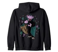 Sesame Street The Count 67 Hands Zip Hoodie
