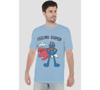 Sesame Street The Grover Kent T-Shirt, Light Blue | Size: Medium Sesame Street Light Blue M