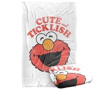 Sesame Street Tickle Me Elmo Cute And Ticklish Silky Touch Super Soft Throw Blanket 91 x 147 Cm