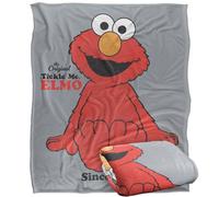 Sesame Street Tickle Me Elmo Since 1996 Silky Touch Super Soft Throw Blanket 152 X 127 Cm